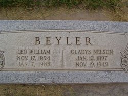 Gladys Ellen <I>Nelson</I> Beyler 