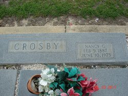 Nancy Elizabeth <I>Giddens</I> Crosby 