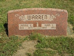 Jannie E. <I>Warren</I> Warren 