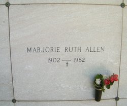 Marjorie Ruth <I>Kelly</I> Allen 