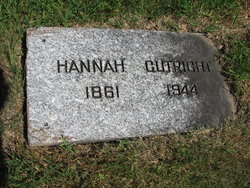 Hannah <I>Hultgren</I> Cutright 
