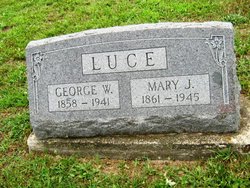 Mary Jane <I>Eastburn</I> Luce 