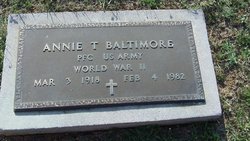 Annie <I>Turner</I> Baltimore 