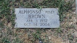 Alphonso “Piney” Brown 