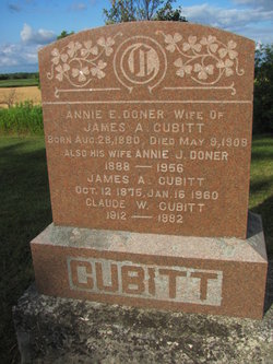 Annie Jane <I>Doner</I> Cubitt 