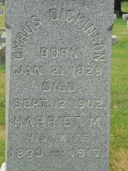 Harriet M. <I>Ames</I> Dickinson 