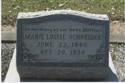 Marie Louise <I>Schostag</I> Schneider 