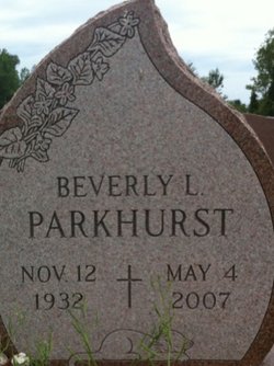Beverly L. <I>Fradenburg</I> Parkhurst 