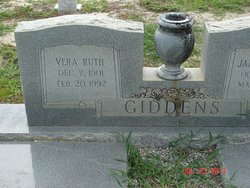 Vera Ruth Giddens 