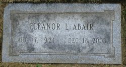 Eleanor Lorraine “Ellie” <I>Hofbauer</I> Abair 