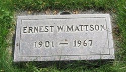 Ernest Webster Mattson 