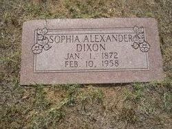 Sophia Novella <I>Alexander</I> Dixon 