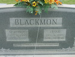 Frank Blackmon 