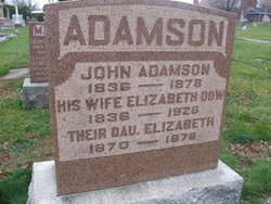 Elizabeth <I>Dow</I> Adamson 