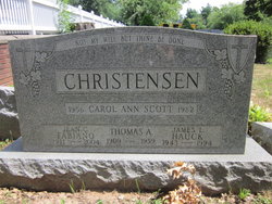 Carol Ann <I>Scott</I> Christensen 