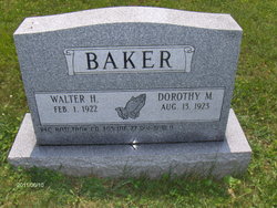 Walter H Baker 
