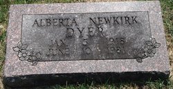 Lewis Alberta <I>Newkirk</I> Dyer 