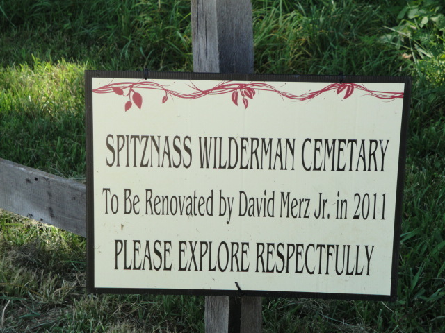 Spitznass-Wilderman Cemetery