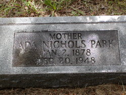 Ada <I>Nichols</I> Park 