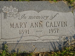 Mary Ann <I>Kalkowski</I> Calvin 