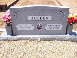 Evelyn June <I>Slawson</I> Holden 
