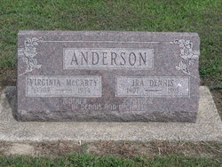 Virginia <I>McCarty</I> Anderson 