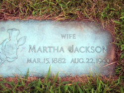 Martha Virginia “Kate” <I>Adkins</I> Jackson 