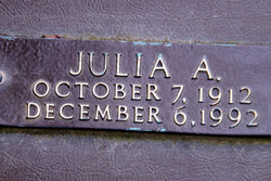 Julia Allean <I>Jackson</I> Burke 