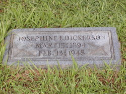 Josephine Emma <I>Gourieux</I> Dickerson 