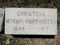Christena <I>McKay</I> Huntington 