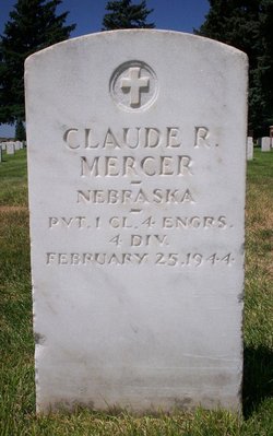 Claude R Mercer 