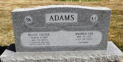 Peggy Louise <I>Anderson</I> Adams 