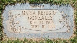Maria Refugio <I>Montano</I> Gonzales 