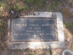 Edward Virgil “Virgil” Matson 