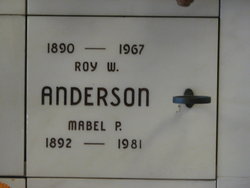 Mabel <I>Palmer</I> Anderson 