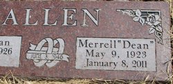 Merrell “Dean” Allen 