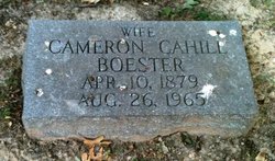 Cameron Montgomery “Cammie” <I>Cahill</I> Boester 