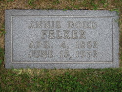 Annie <I>Dodd</I> Felker 