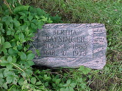Bertha M. <I>Matson</I> Baysinger Frost 