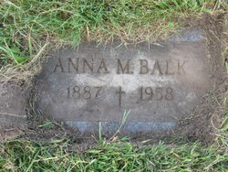 Anna M. <I>Brachmann</I> Balk 