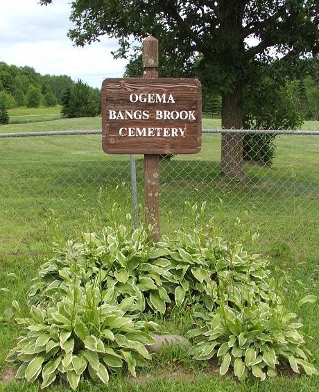 Ogema Bangs Brook Cemetery
