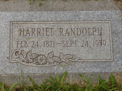 Harriet Randolph 