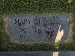Mary <I>Mabe</I> Wall 