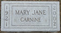 Mary Jane <I>Collier</I> Carnine 