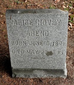 Alice <I>Hovey</I> Arend 