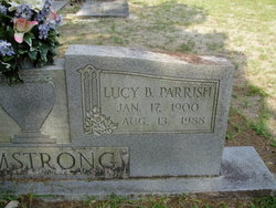 Lucy B. <I>Parrish</I> Armstrong 