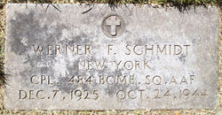 Cpl. Werner F. Schmidt 