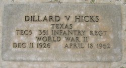 Dillard Vernon Hicks Jr.