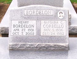 Barbara <I>Corbello</I> Bordelon 