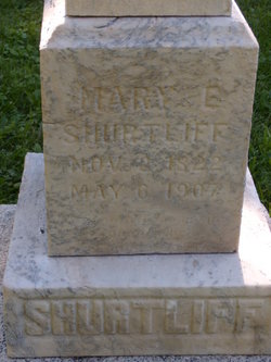 Mary Elizabeth <I>Hadlock</I> Shurtliff 